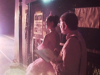 Backstage at UTEP's Sleeping Beauty