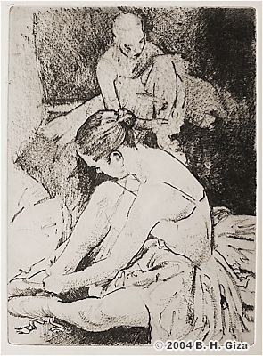 Image of Dressing Room Sketch 1