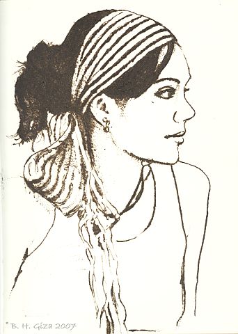 Girl with a Scarf