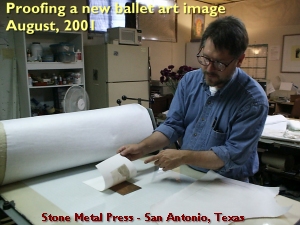 proofing the drypoint, image 1